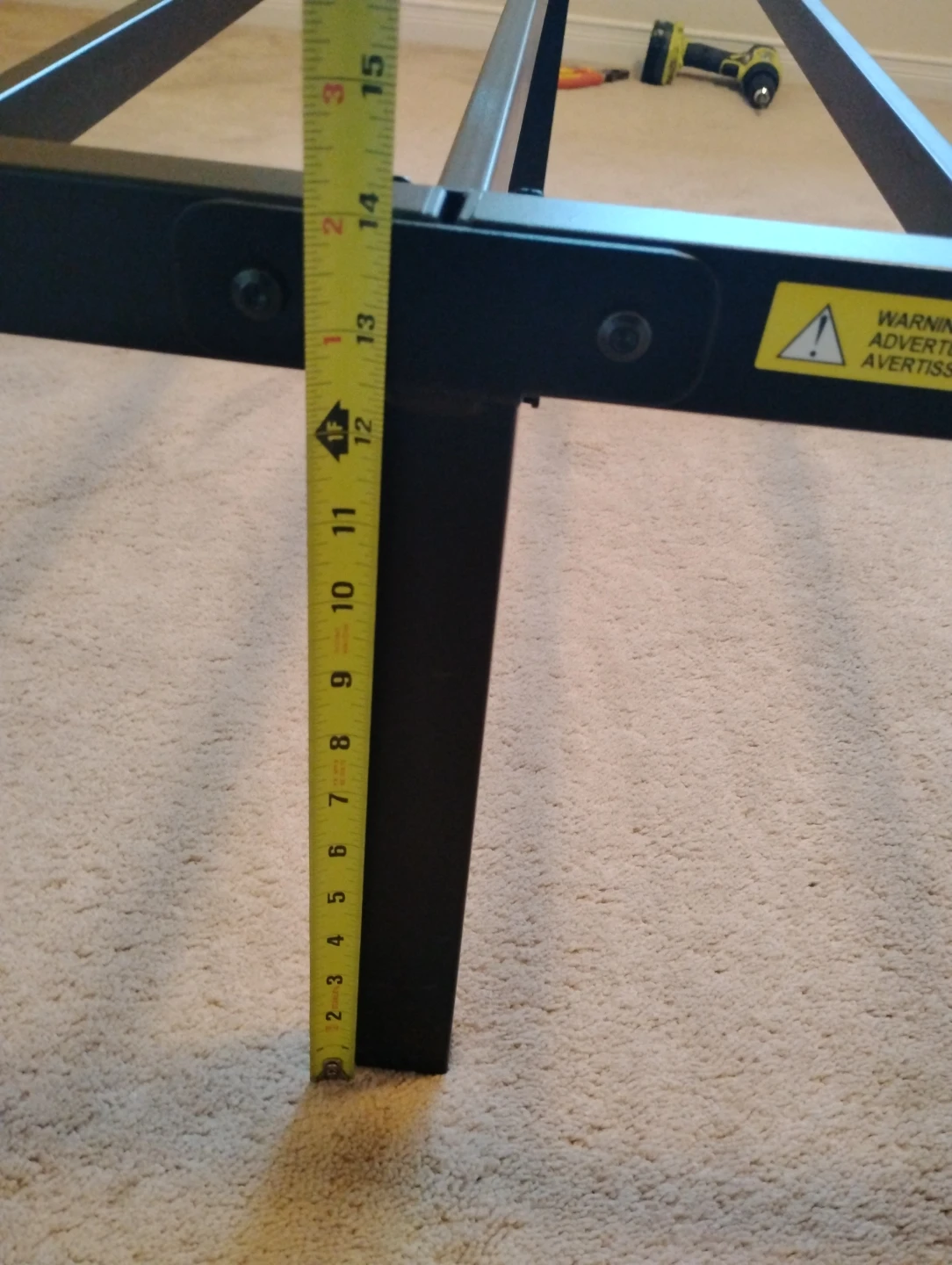 Black Metal Bed Frame
