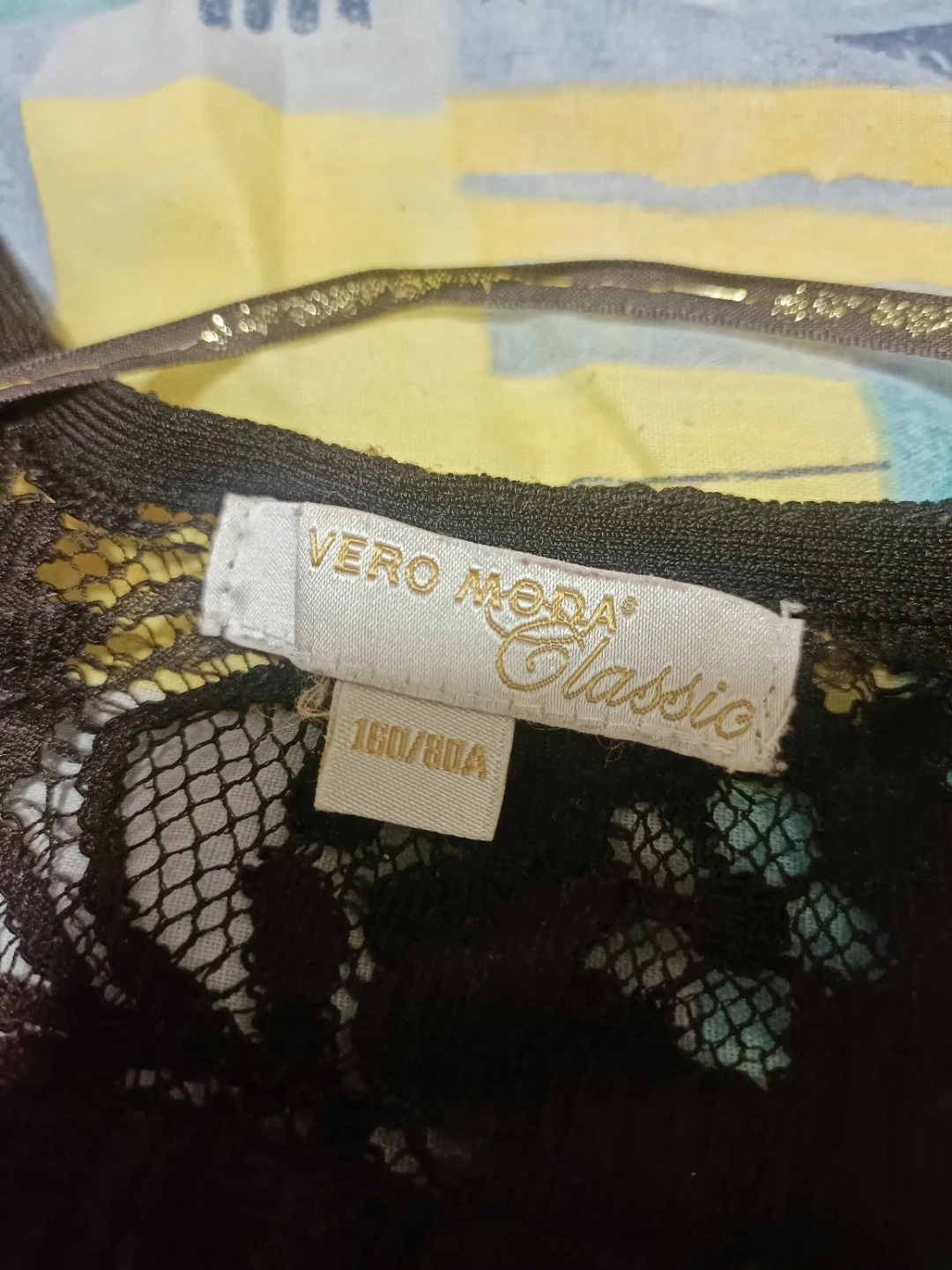 Vero Moda Classic Black Lace Dress - photo 3