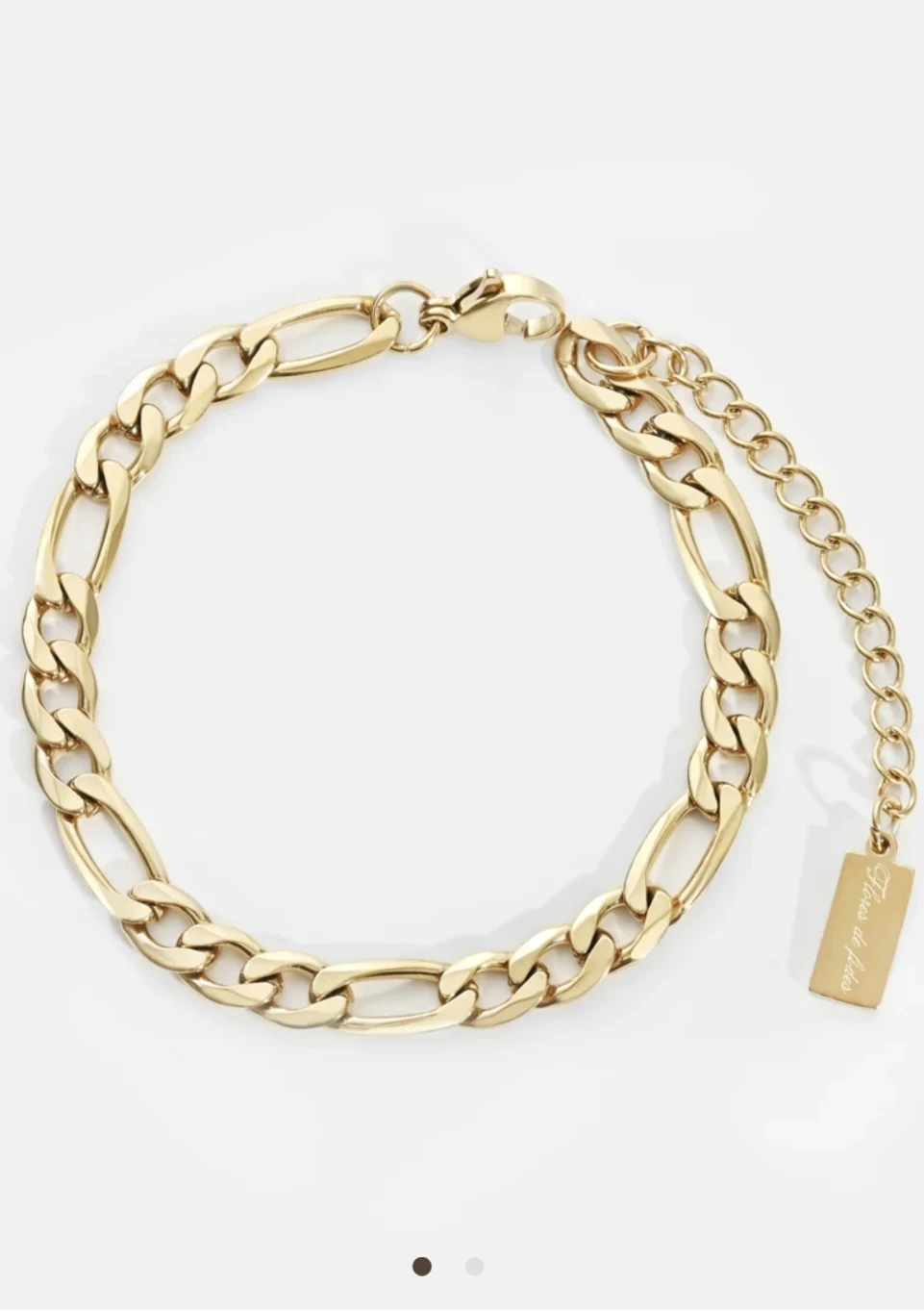 Bellaucci Jasper Gold Chain Bracelet ⚽️