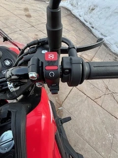2023 Red Honda Navi motorcycle - photo 4
