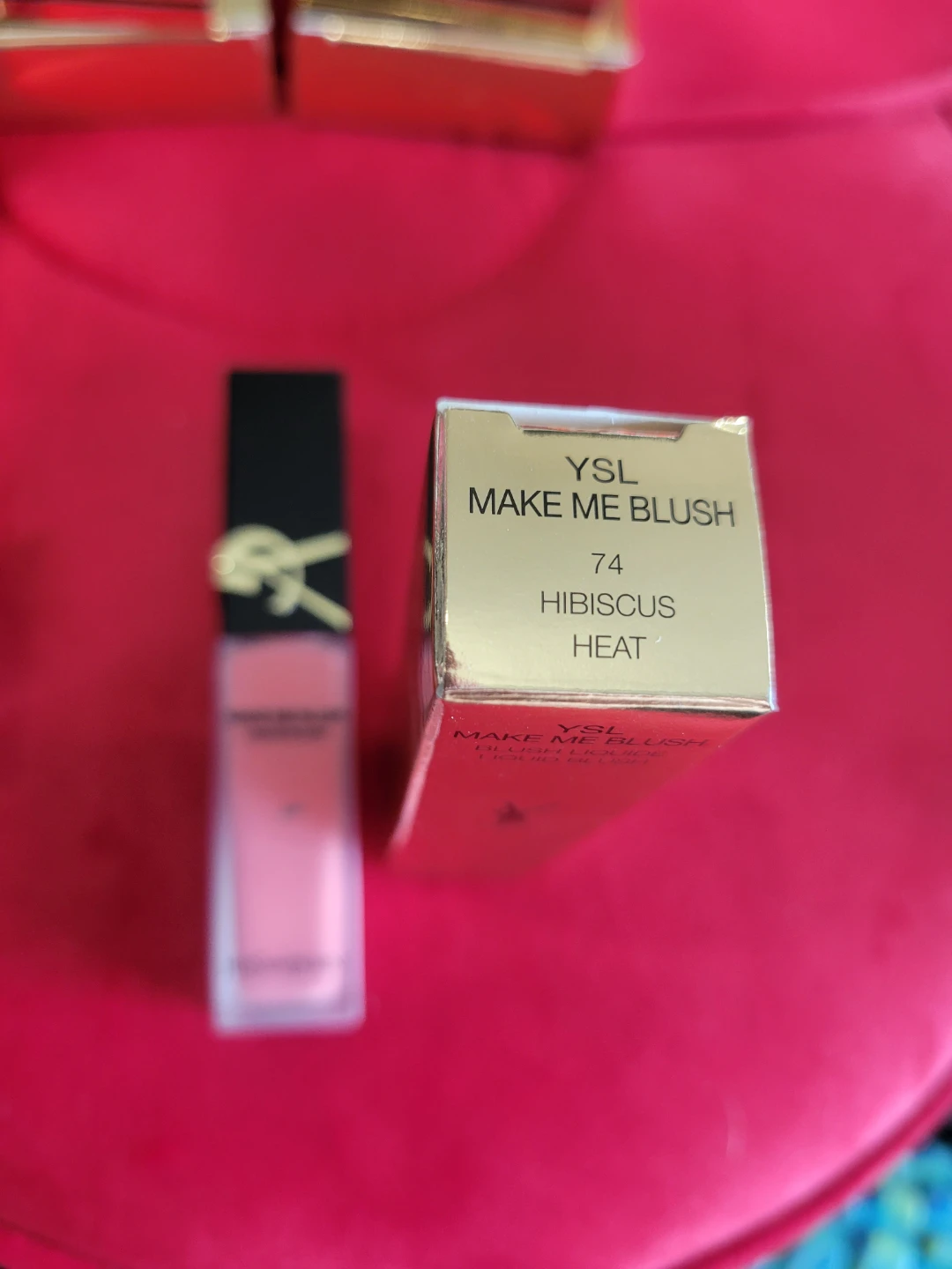 Yves Saint Laurent Make Me Blush Liquid Blush 74 Hibiscus Heat - photo 3