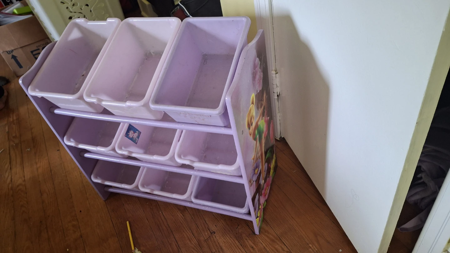 Disney Fairies Toy Organizer Storage Unit