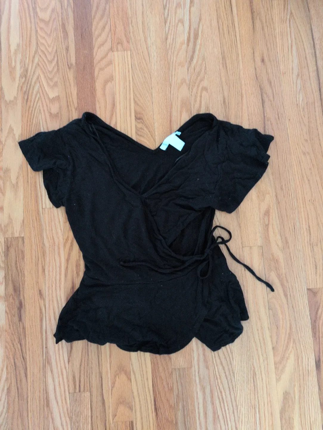 Black Wrap Top ⚽