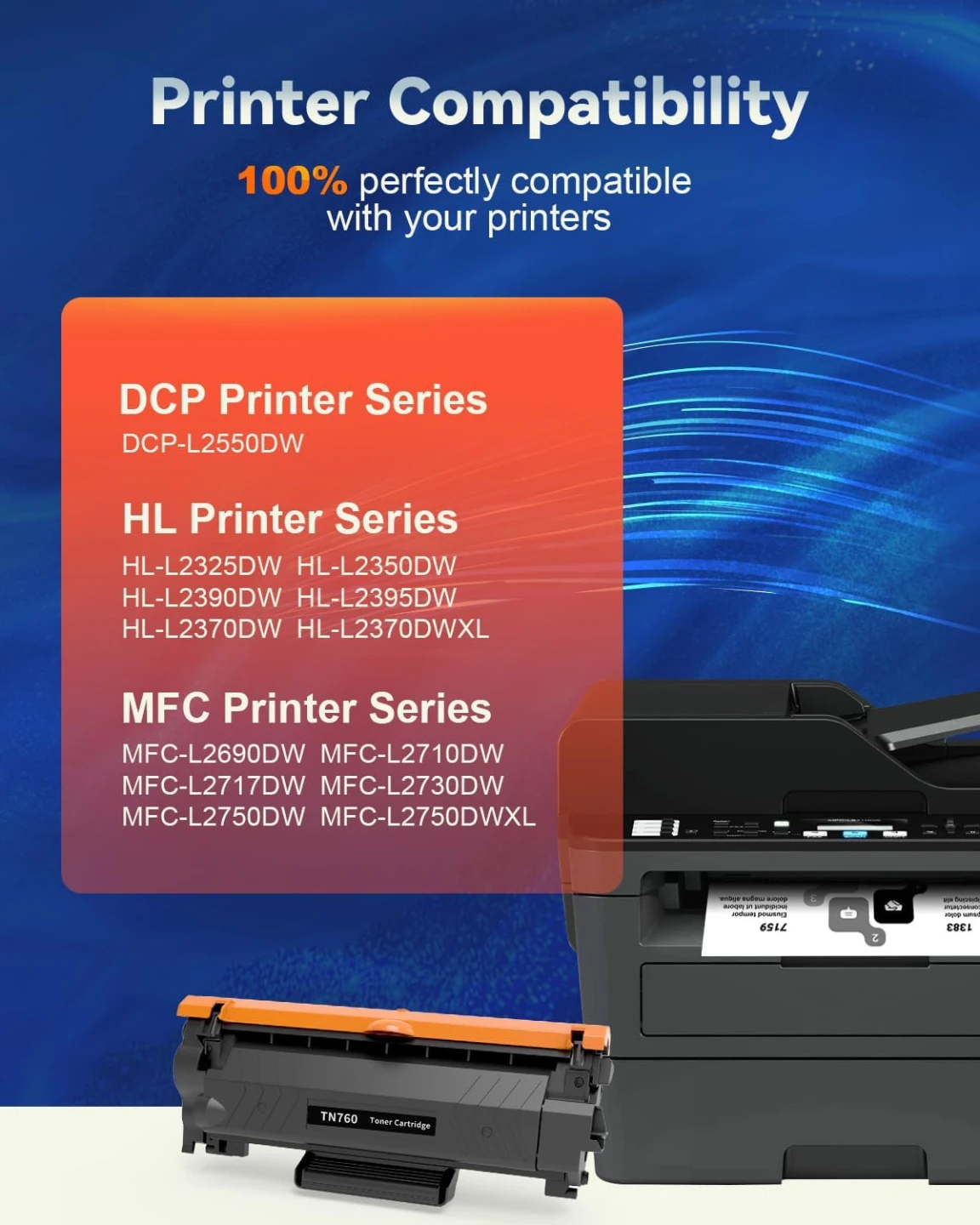 BNIB - TN760 Toner Cartridge Replacement - photo 2