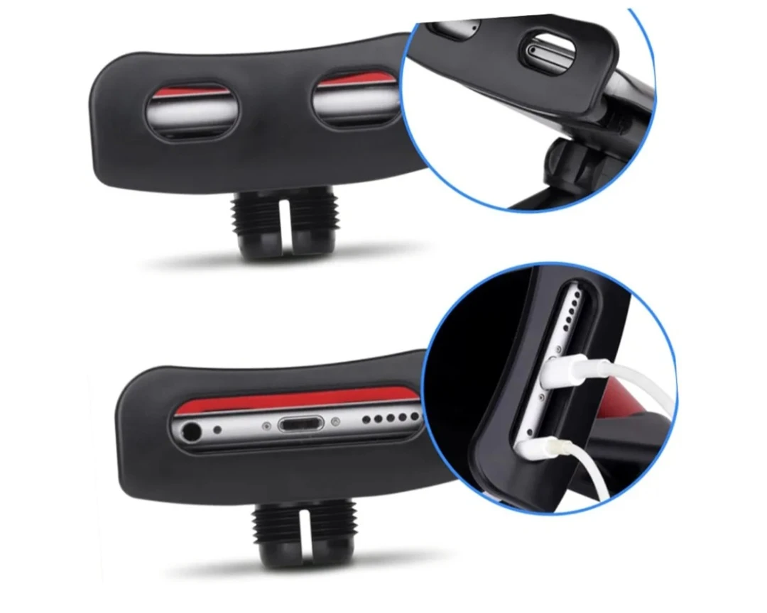 Adjustable Car Seat Headrest Phone Mount - photo 3