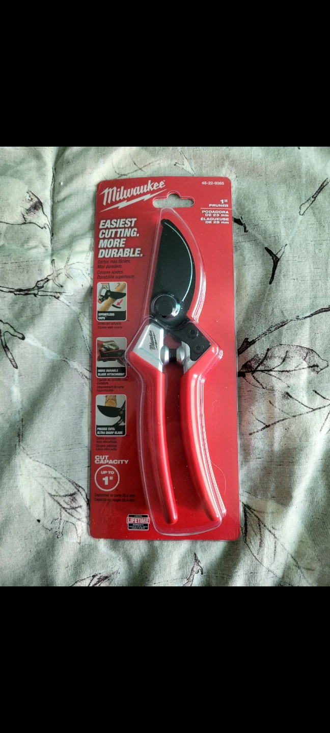 Milwaukee Tool 3/4 inch High Carbon Steel Hand Pruner - photo 2