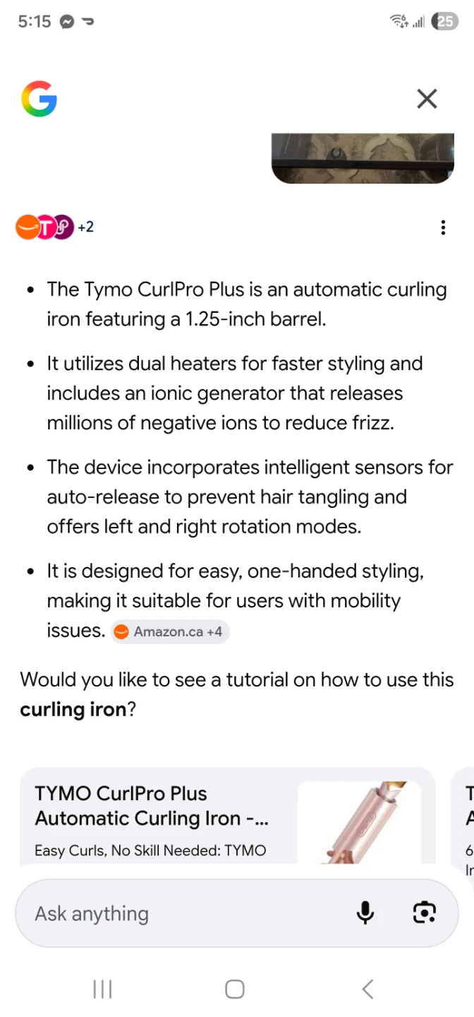 Tymo Gold CurlPro Curling Iron - photo 4
