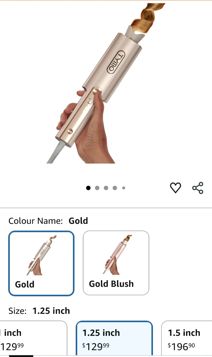 Tymo Gold CurlPro Curling Iron - photo 5