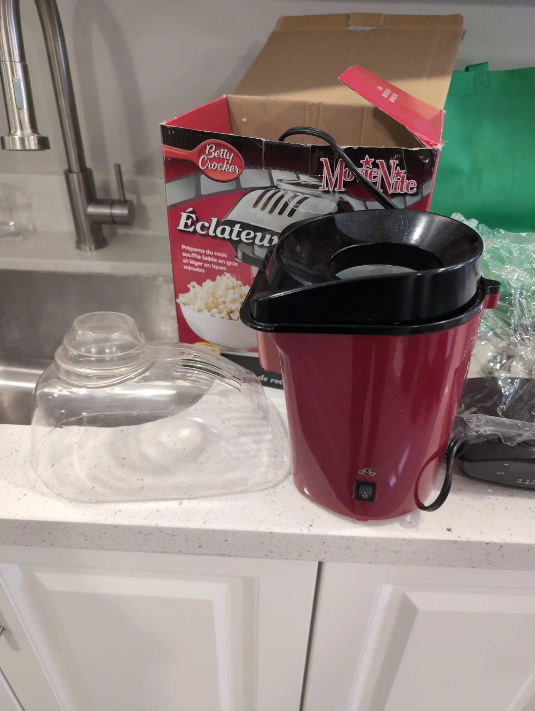 Betty Crocker Movie Time Hot Air Popcorn Maker - photo 2