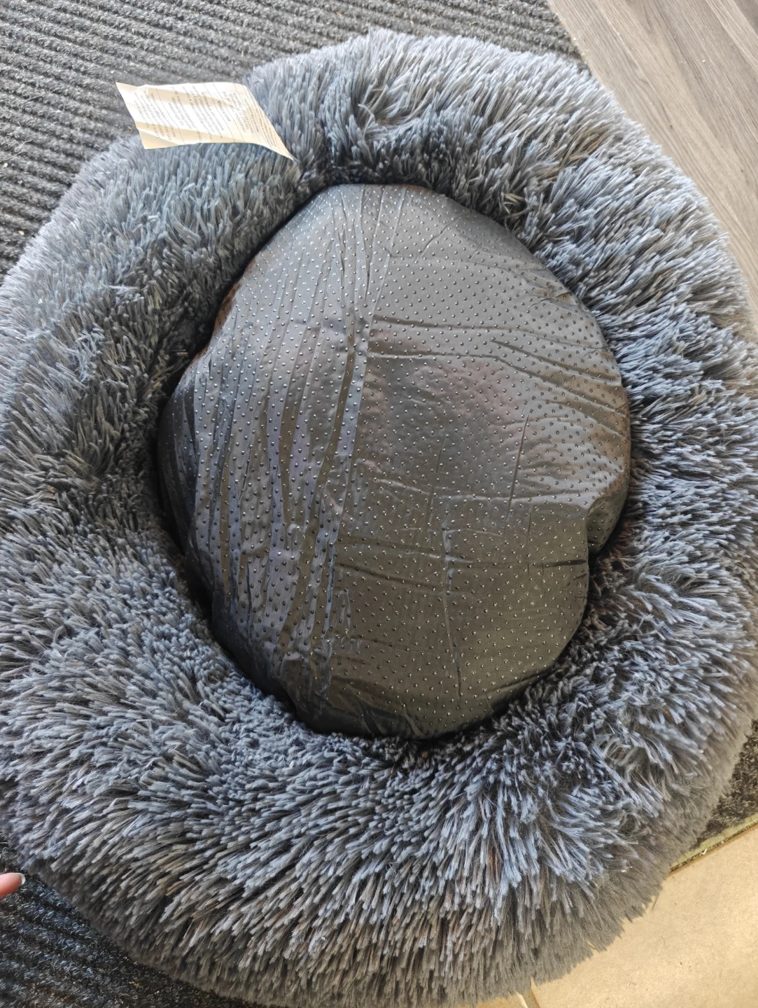Fluffy Grey Pet Bed - photo 2