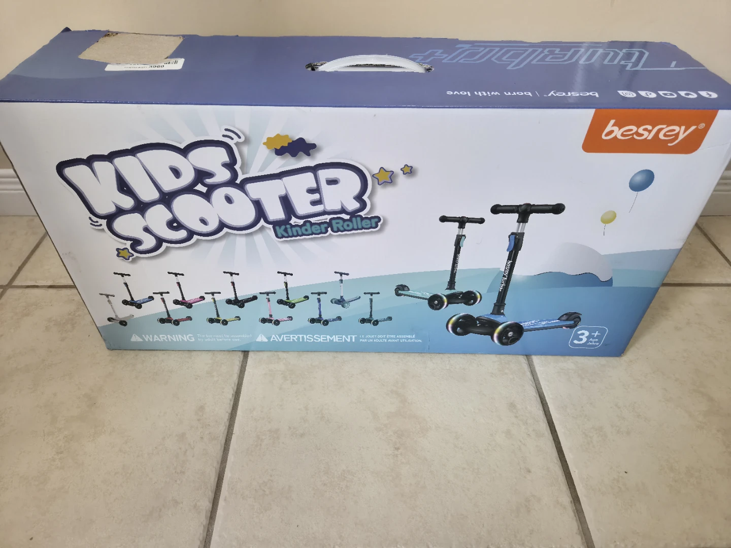 BESREY Kids 3-wheel Scooter - photo 2