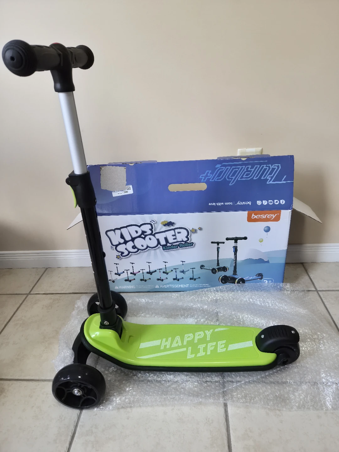 BESREY Kids 3-wheel Scooter - photo 5