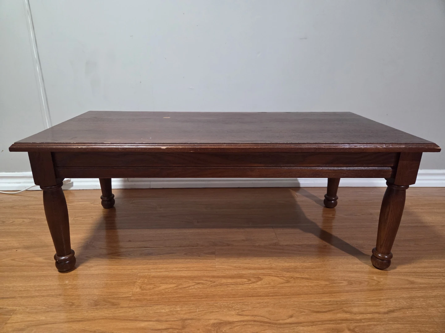 Dark Wood Coffee Table