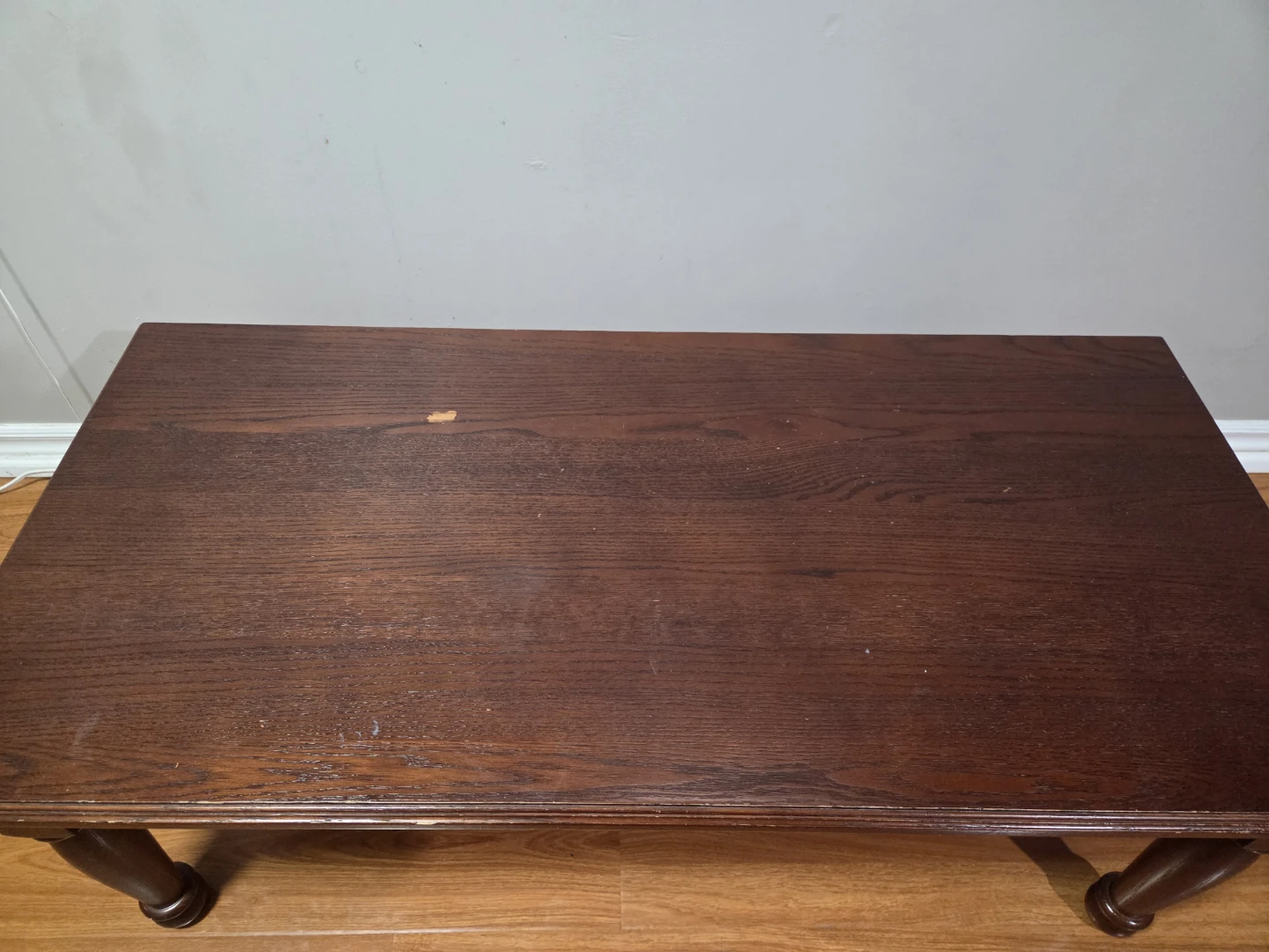 Dark Wood Coffee Table - photo 2