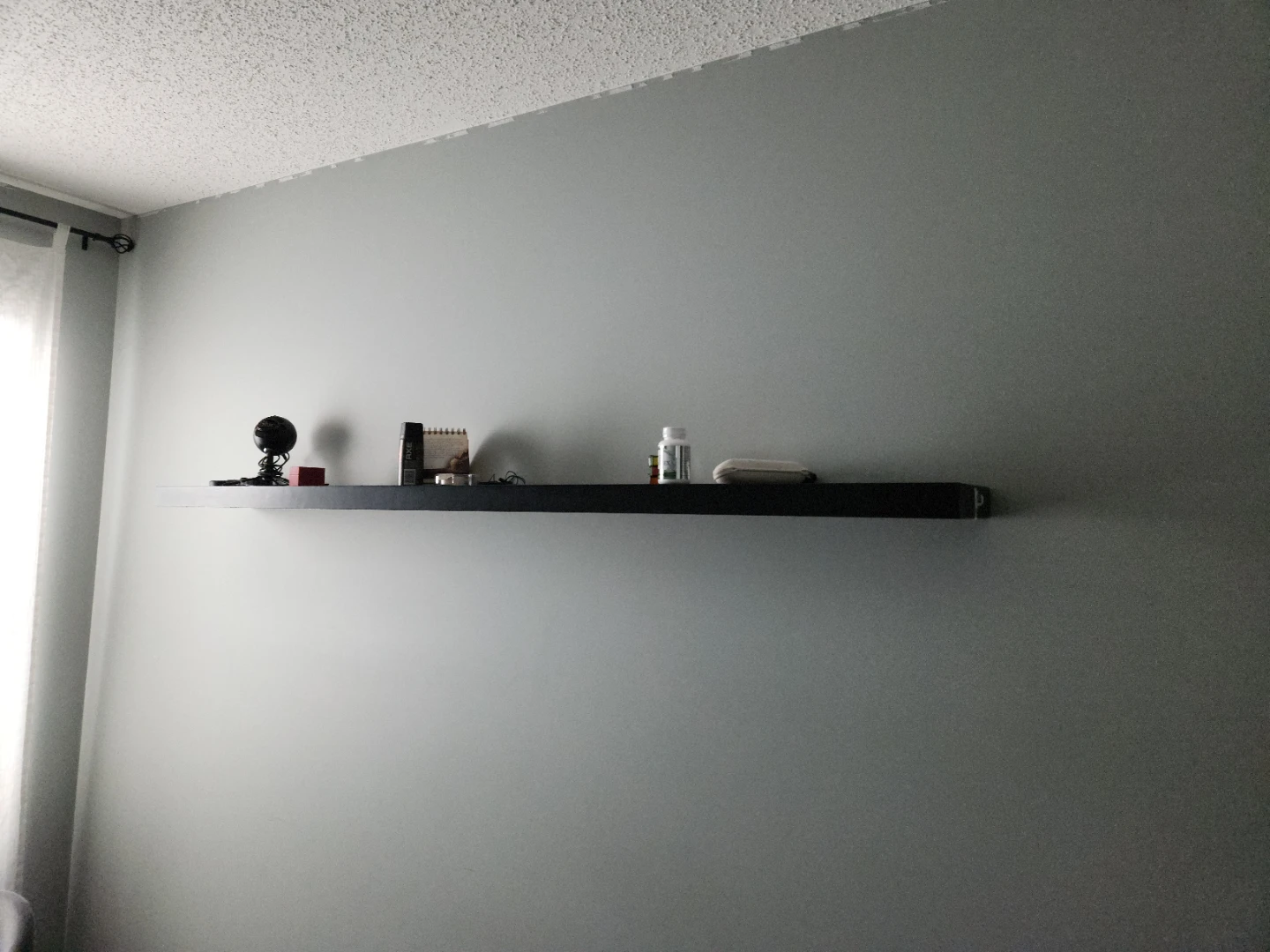 Black Floating Shelf - photo 2