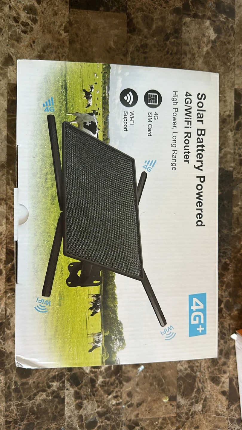 Solar Battery Powered 4G/WiFi Router