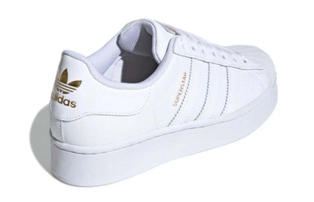 Brand new Adidas Supertar Bold White Size 8,5 - photo 2
