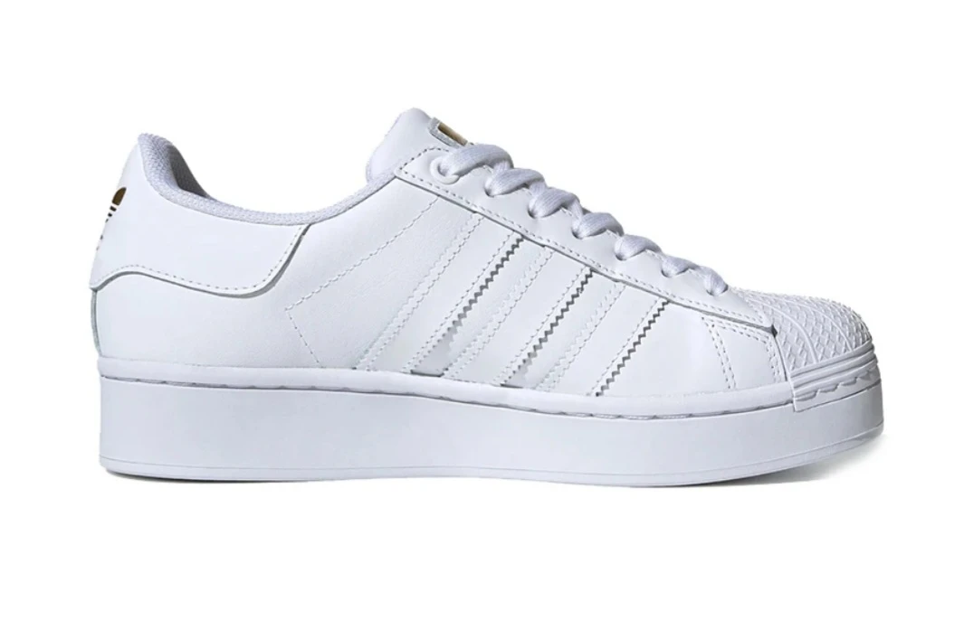 Brand new Adidas Supertar Bold White Size 8,5 - photo 3