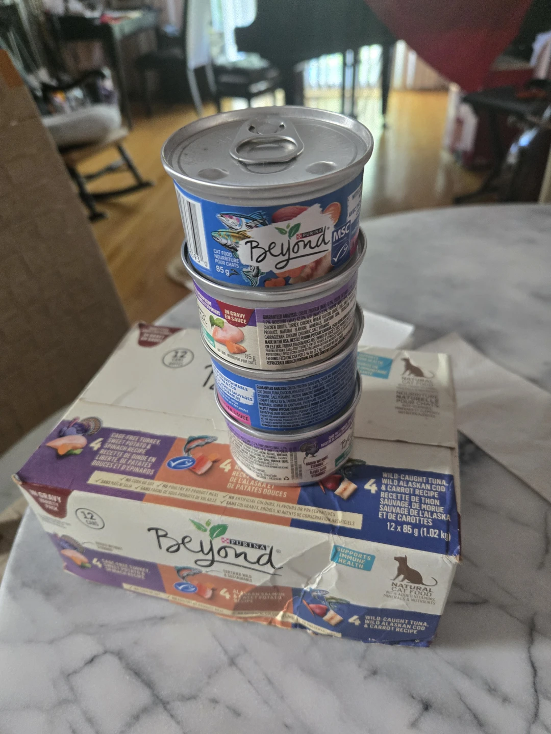 Cat food