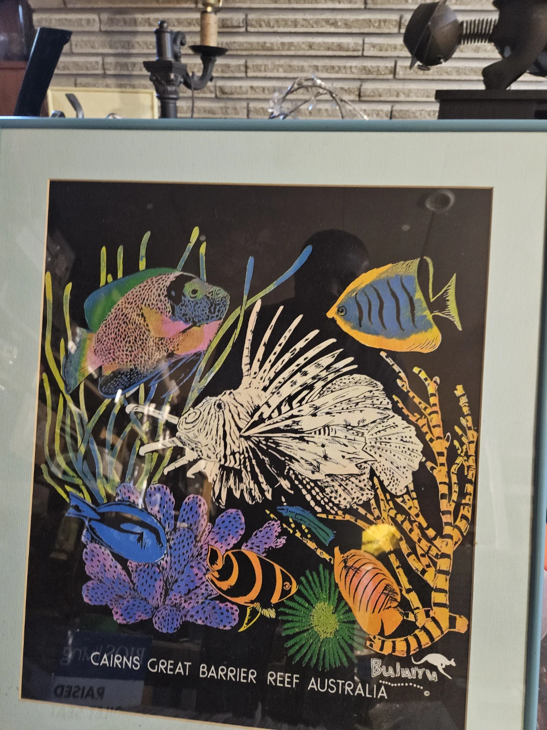 Framed Artwork: Cairns Great Barrier Reef Australia - photo 3