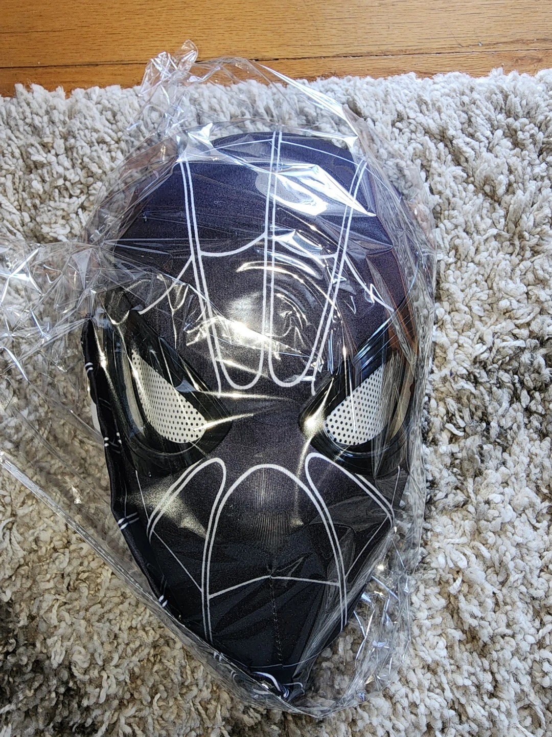 Blinking Spider-Man Superhero Movie Mask - photo 2