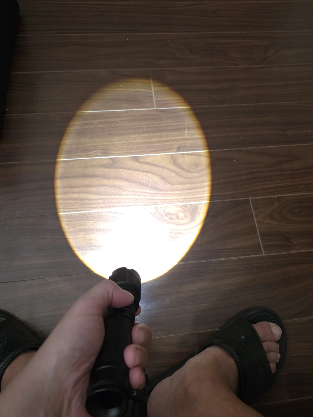 Black LED Flashlight - photo 4