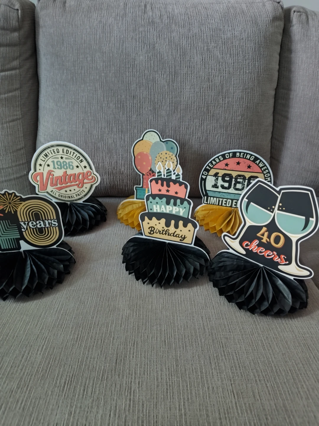 40th Birthday Party Decorations - Vintage 1986 Theme - photo 4