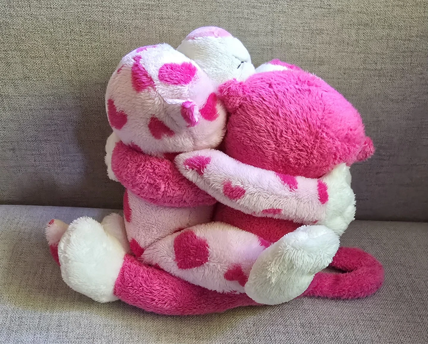 Ty Beanie Pink Spotted Monkey Plush - photo 3