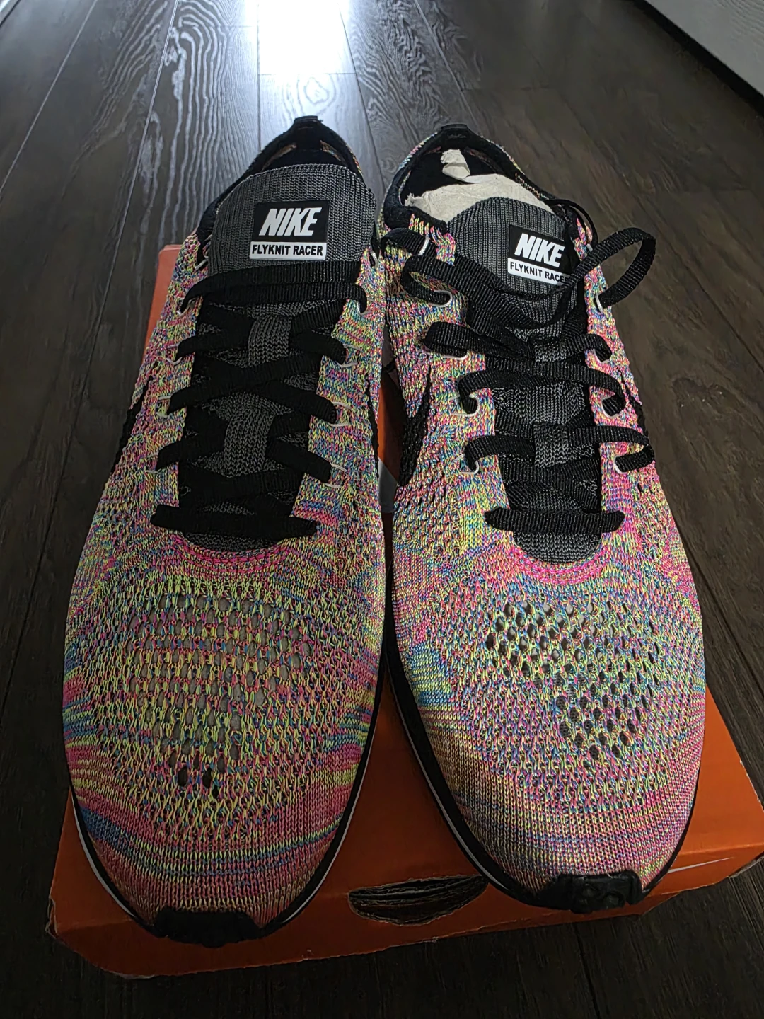 Nike Flyknit Racer Multicolor 1.0 sz 10.5 - photo 2
