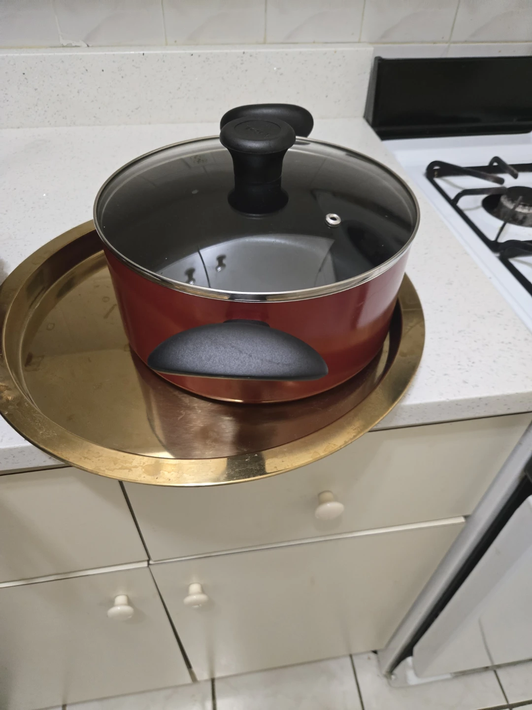 T-fal Red Pot with Lid - photo 4