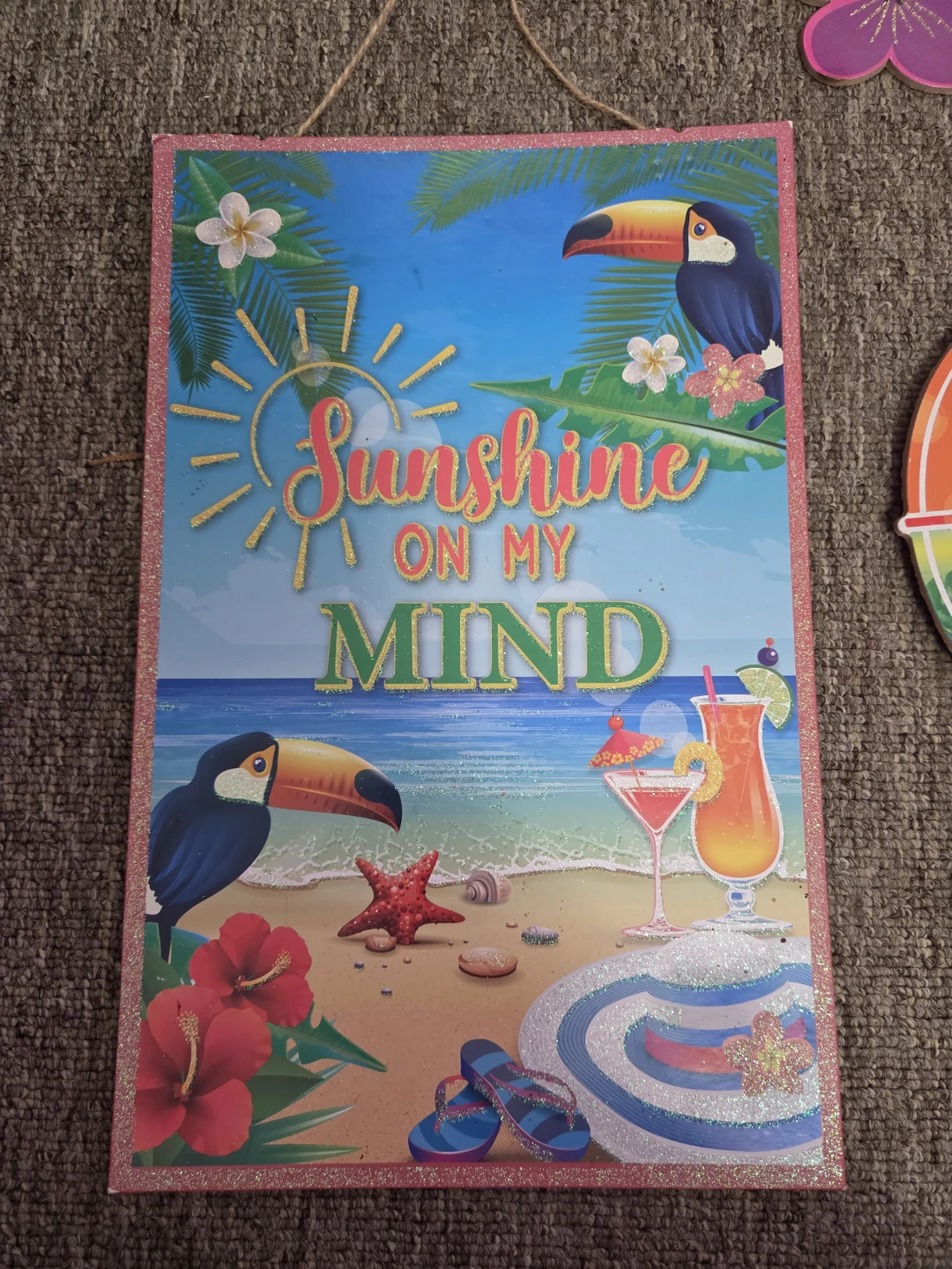 Summer Vibes & Island Time Decorative Signs - photo 3