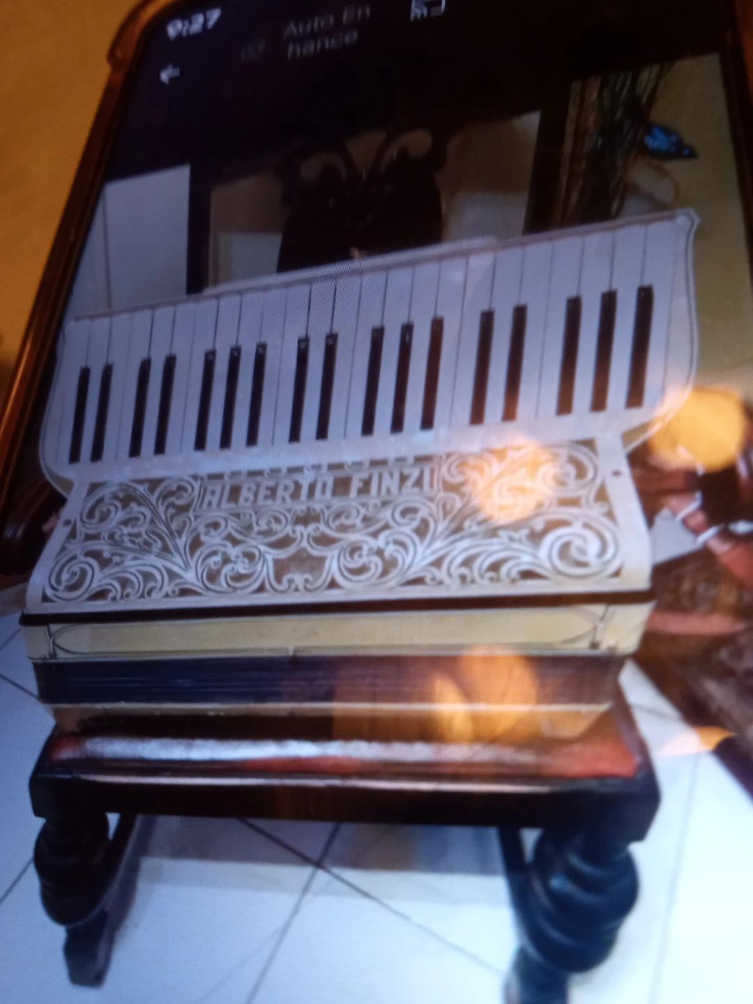 Accordion vintage