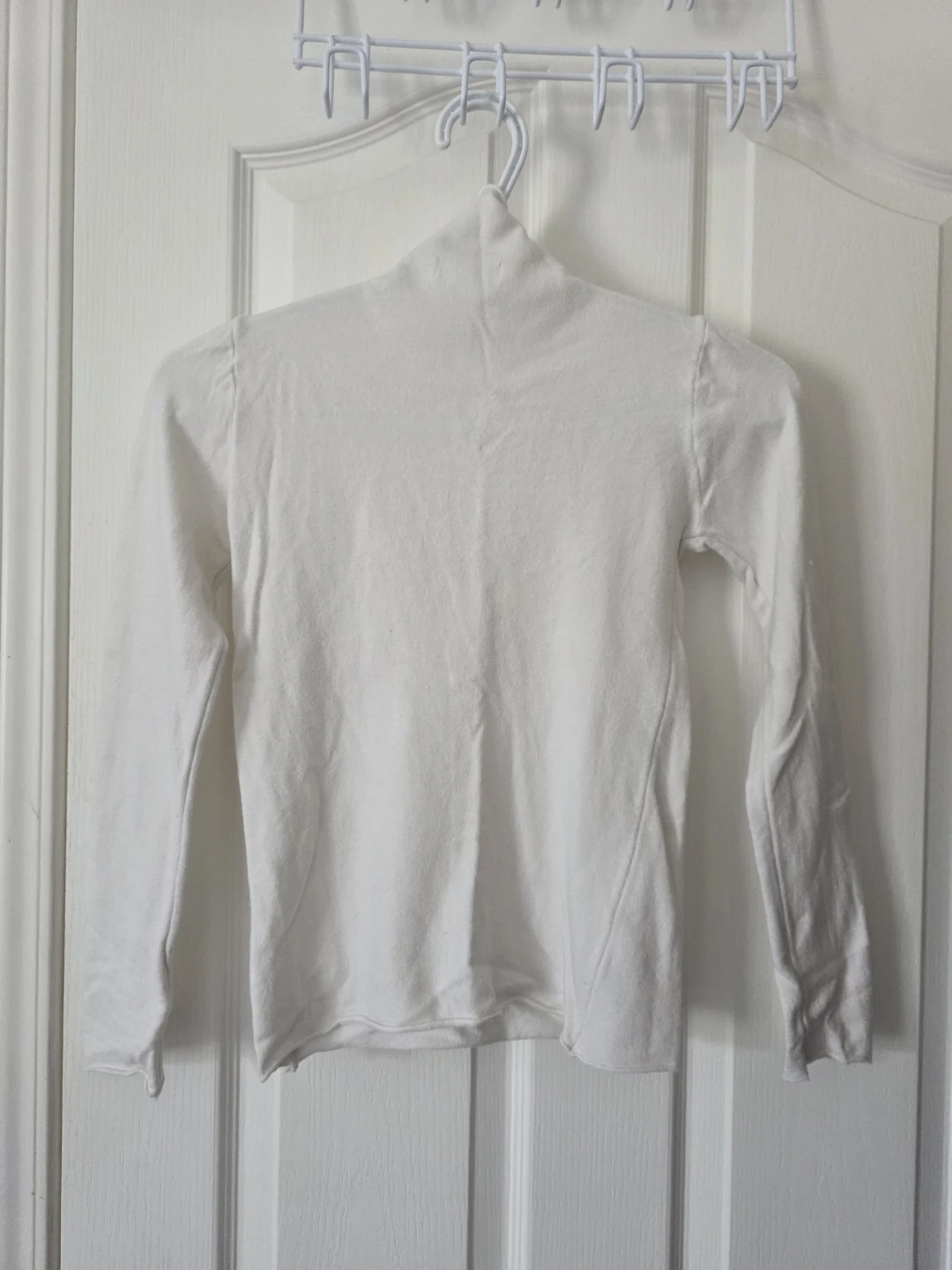 White Long Sleeve Turtleneck - photo 2