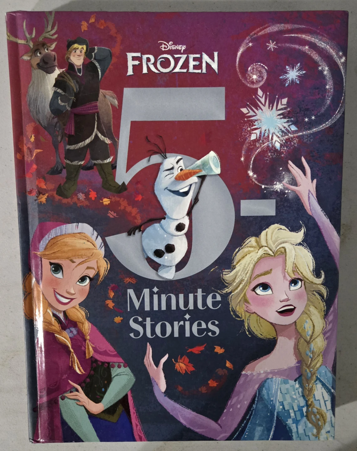 Disney Frozen 5-Minute Stories Hardcover Book