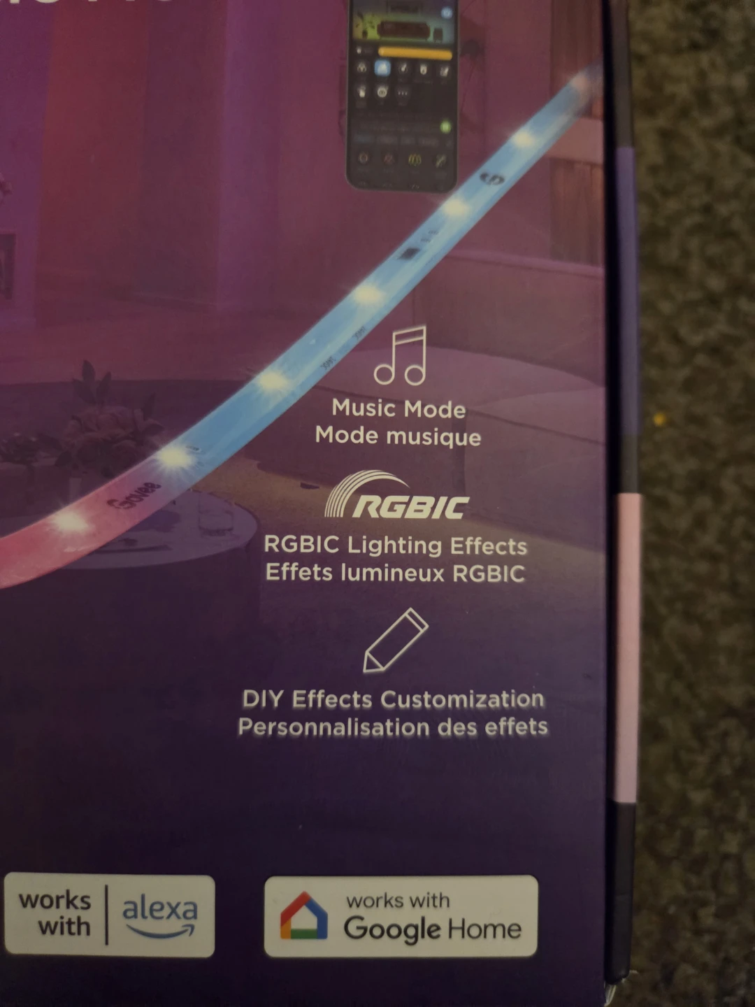 Govee RGBC Pro LED Strip Lights 15m - New - photo 2
