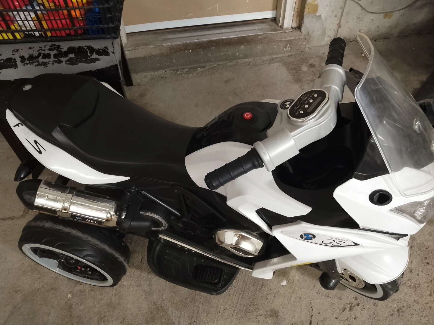 Kids Electric Ride-On Motorcycle - BMW R1200GS Style - photo 2