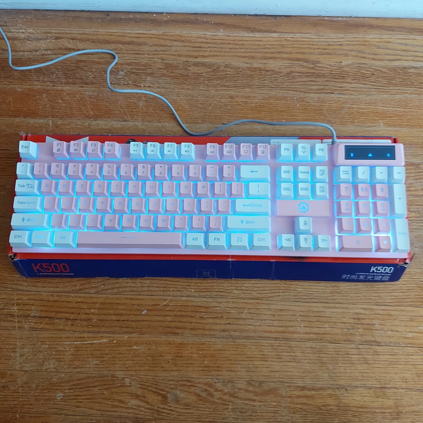 NEW - Pink K500 Luminous Keyboard - photo 4