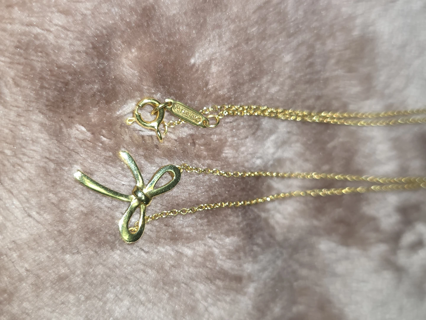 Tiffany & Co. Bow Necklace