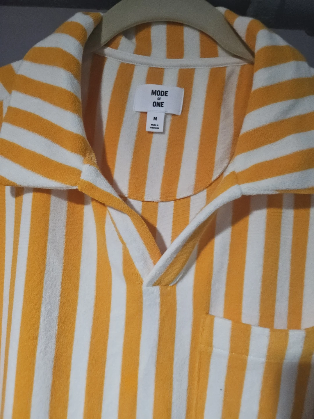 Mode of One Striped Polo Shirt - Size M - photo 2