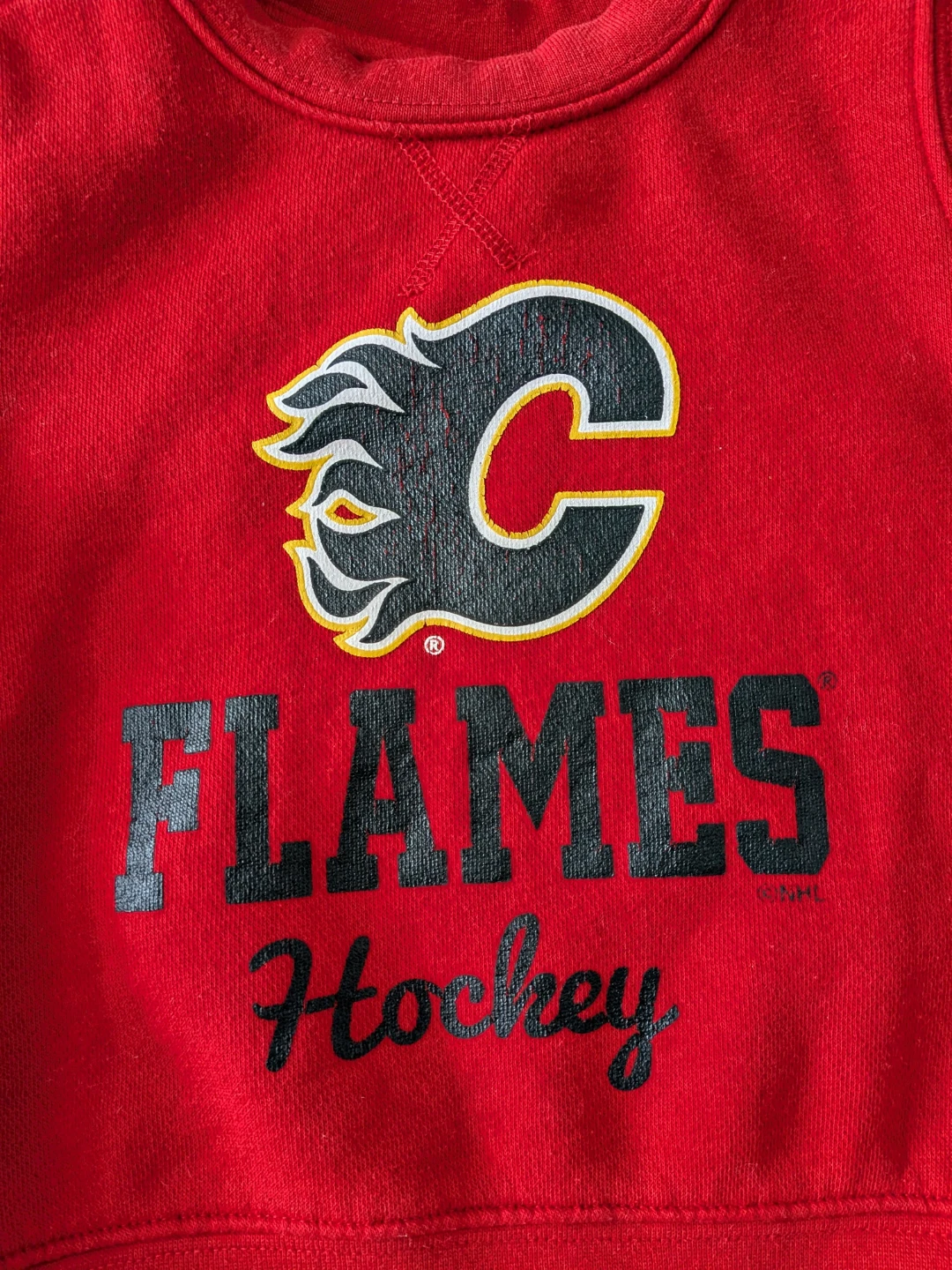 Calgary Flames Sweater 18/24 months ⚽ - photo 3