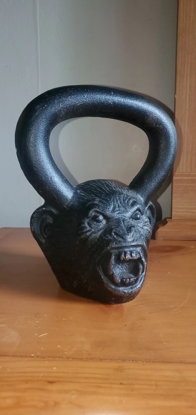 Rare Onnit Howler Monkey Primal Bell Kettlebell (1/2 Pood)