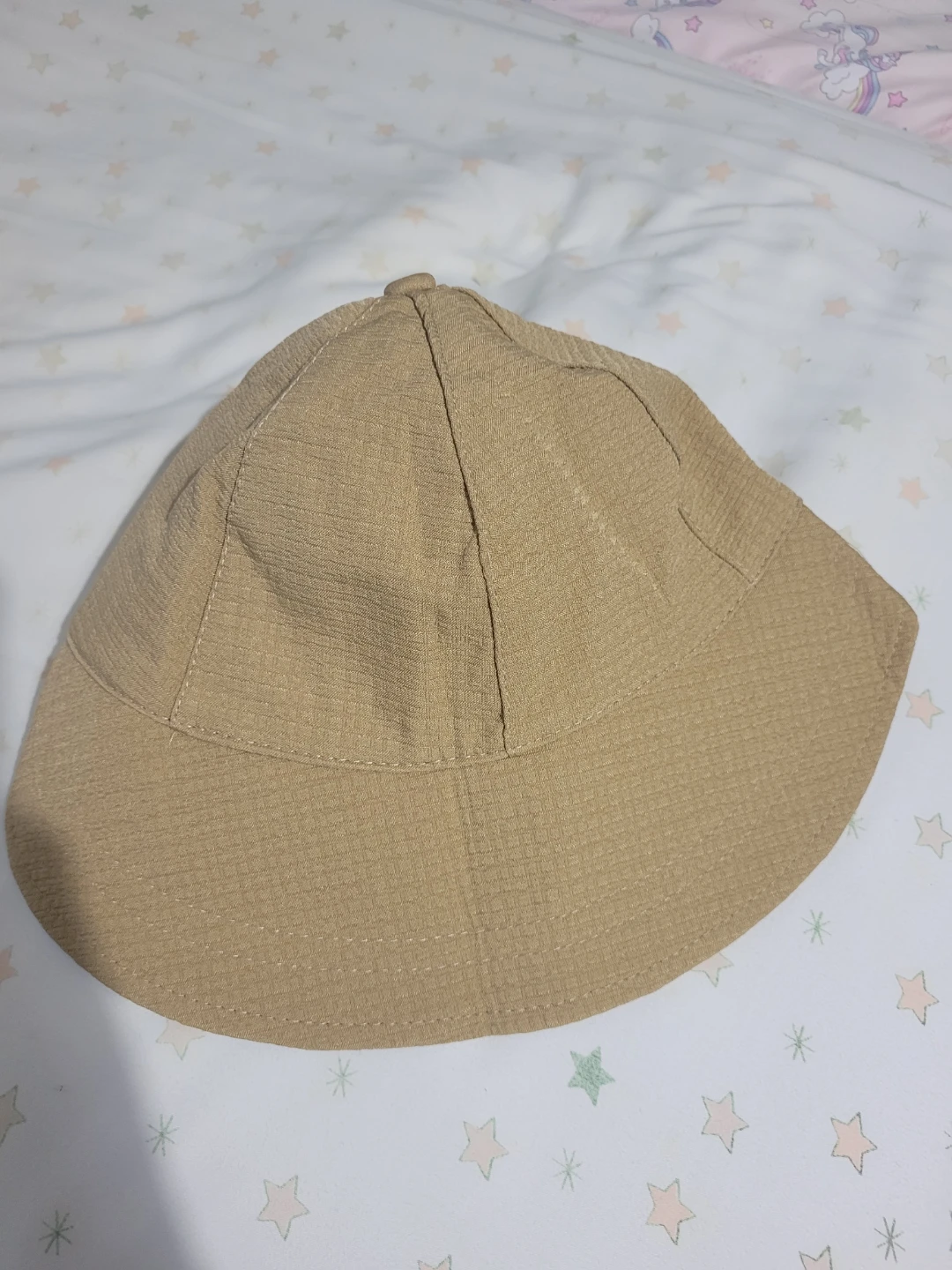 Women's Tan Bucket Hat with Black Trim - photo 2