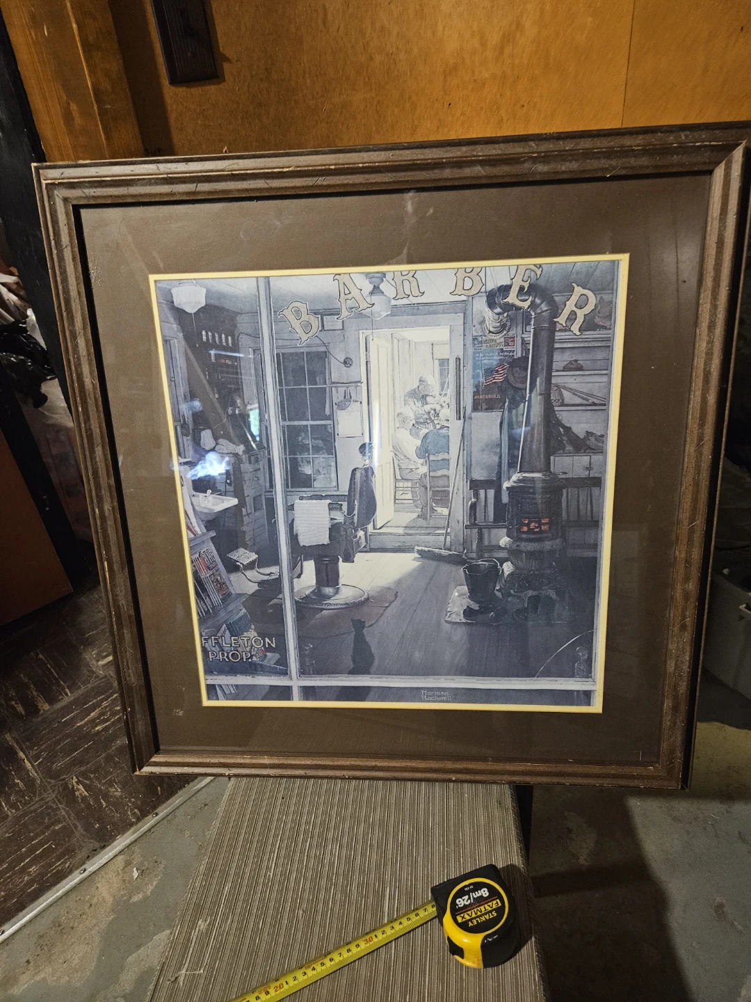 Norman Rockwell "Barber Shop" Framed Print - photo 2
