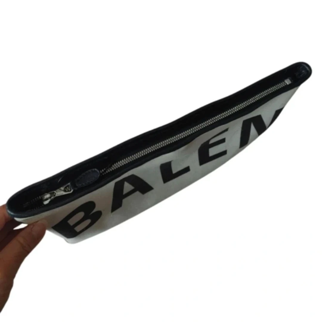 Balenciaga Clutch Canvas & Leather Bag - photo 4