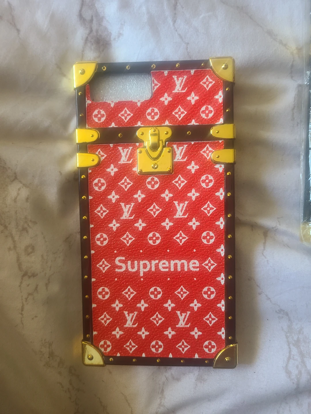 Louis Vuitton x Supreme iPhone Case