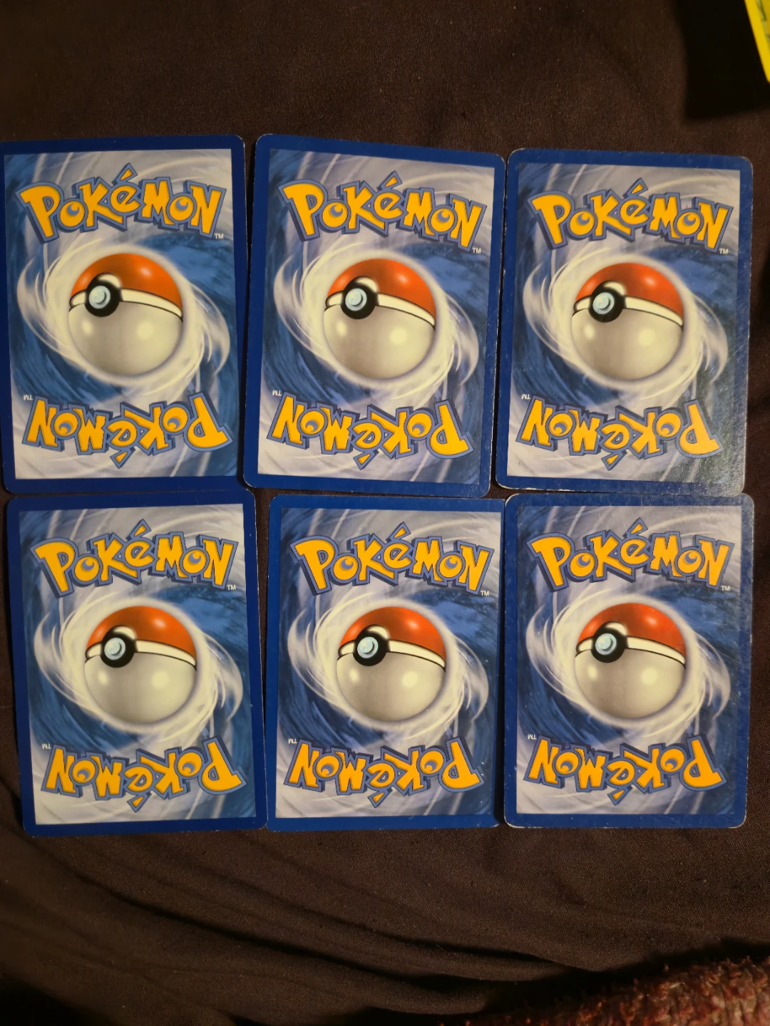 6x Pokemon Pikachu Basic Trading Cards - photo 2