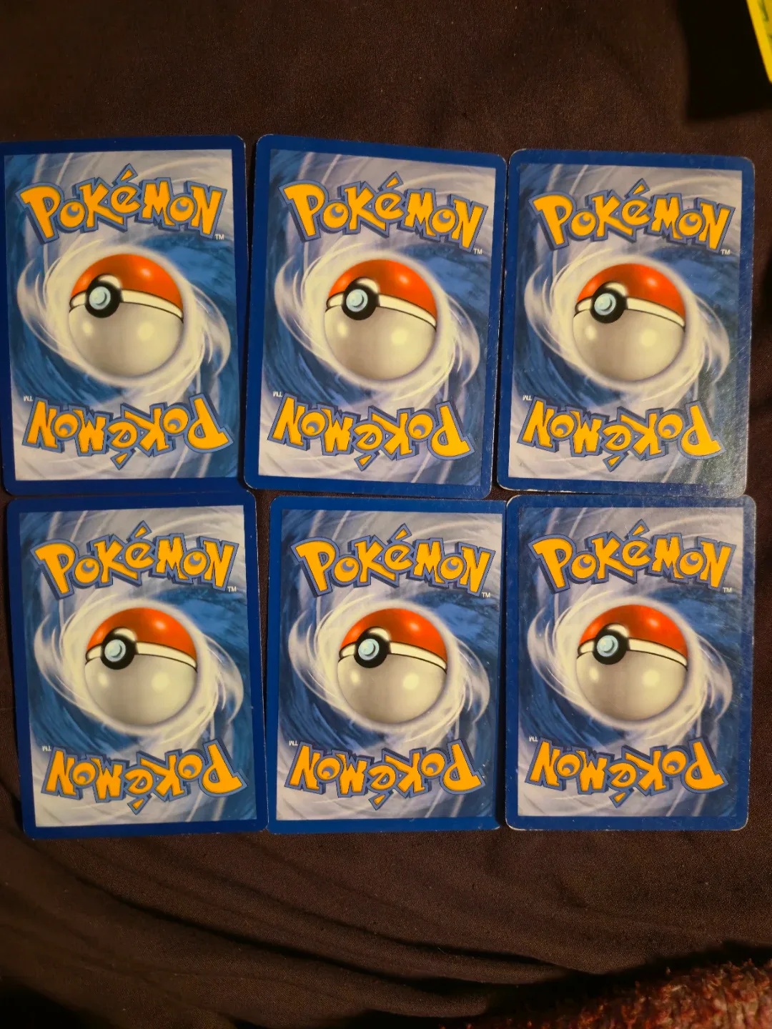 6x Pokemon Pikachu Basic Trading Cards - photo 2
