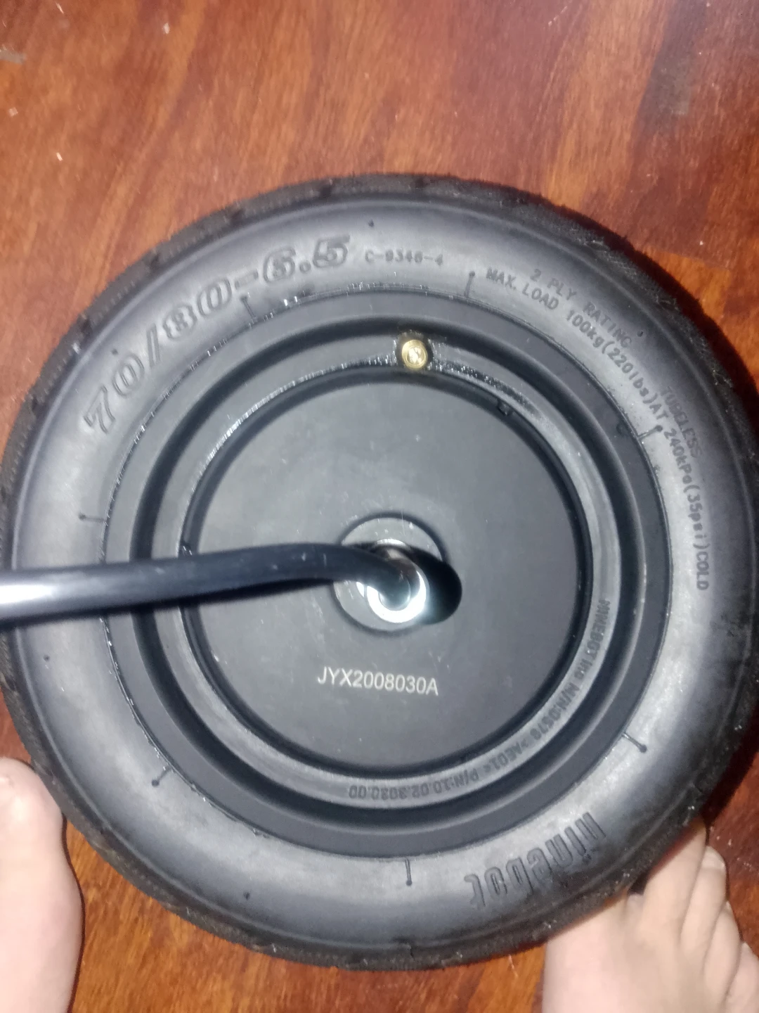 Ninebot Tire and Rim Assembly