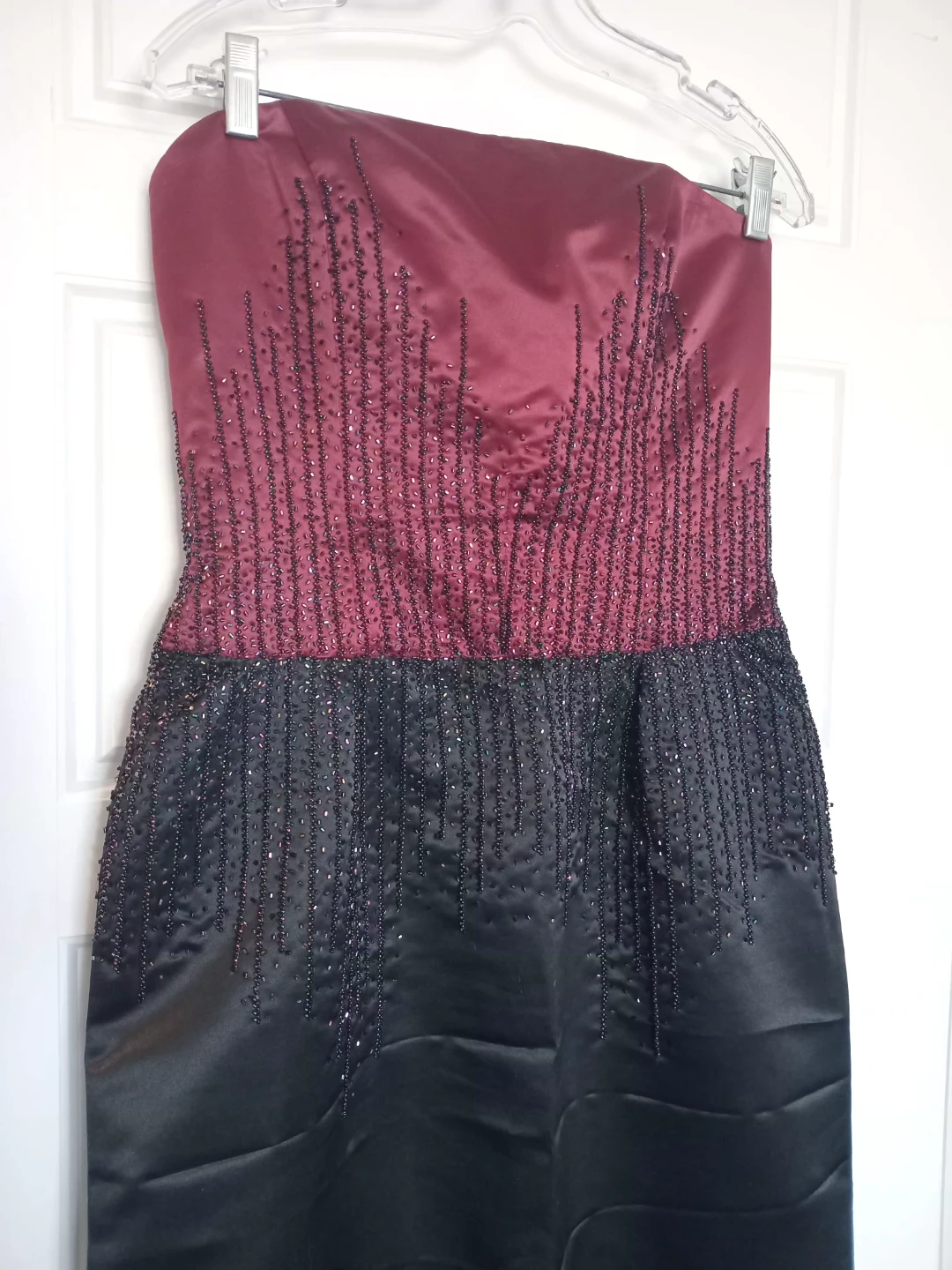 Strapless Beaded Dress - photo 2
