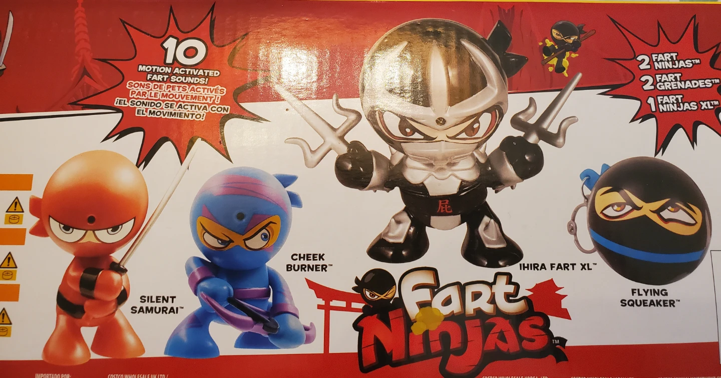 KIDS TOY FART NINJAS NEW - photo 3